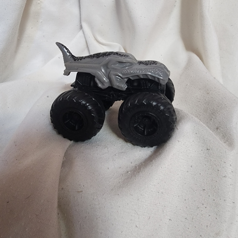 Gray Hot Wheels Monster Truck Mega Wrex